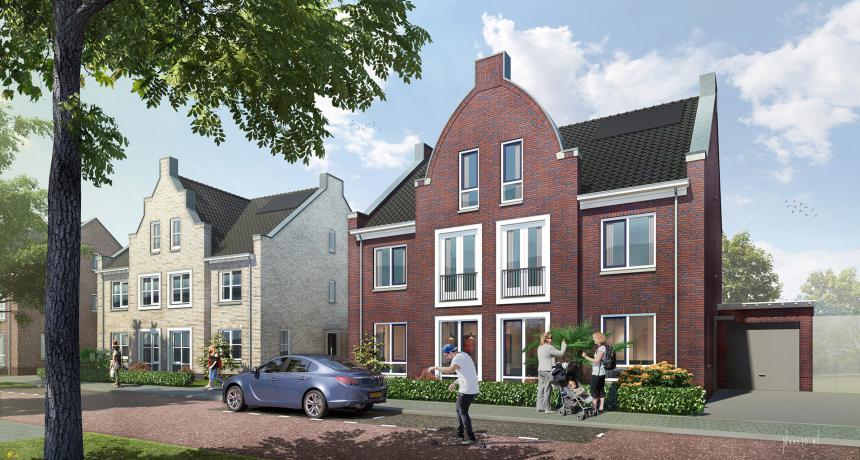 Rengerswetering Eiland 3 Twee-onder-één kapwoningen