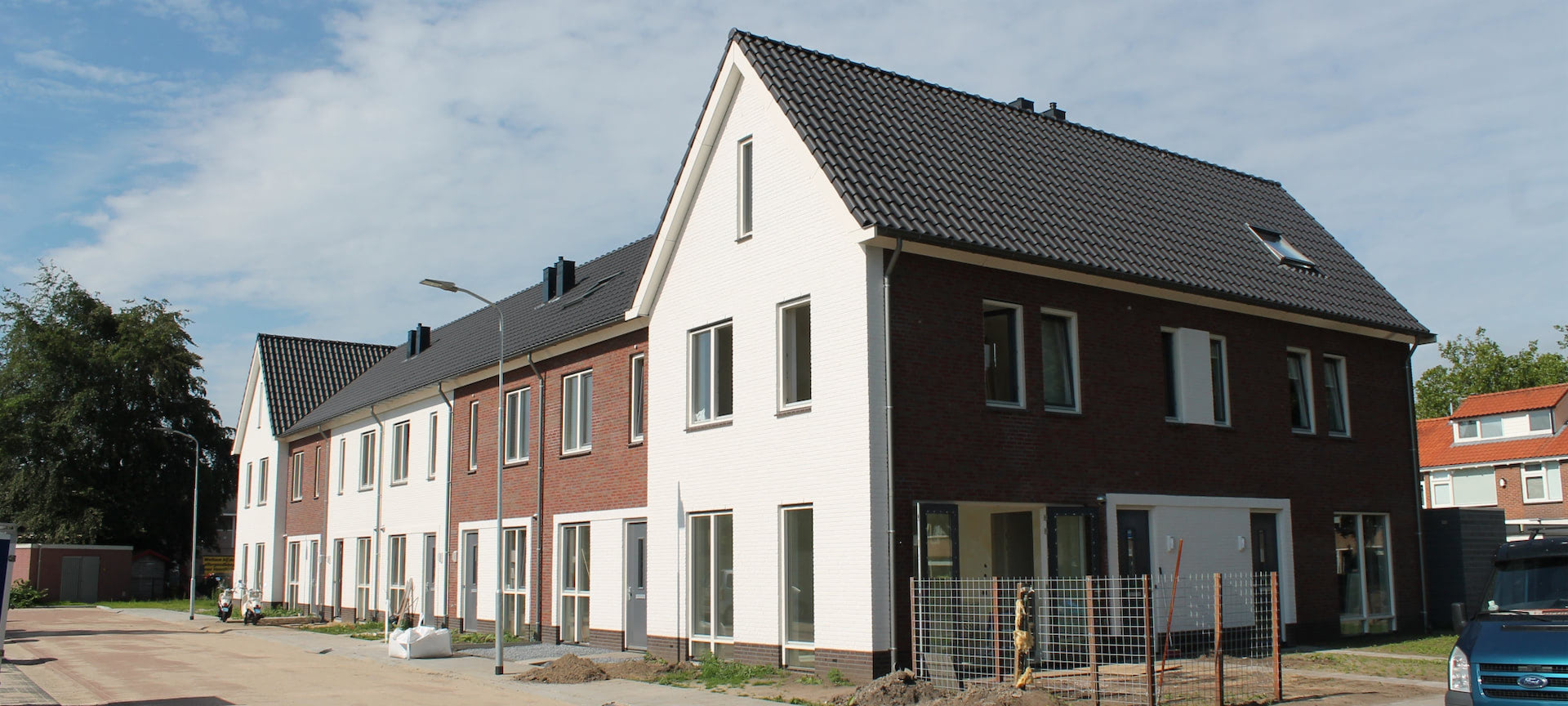 Kop- en rijwoningen