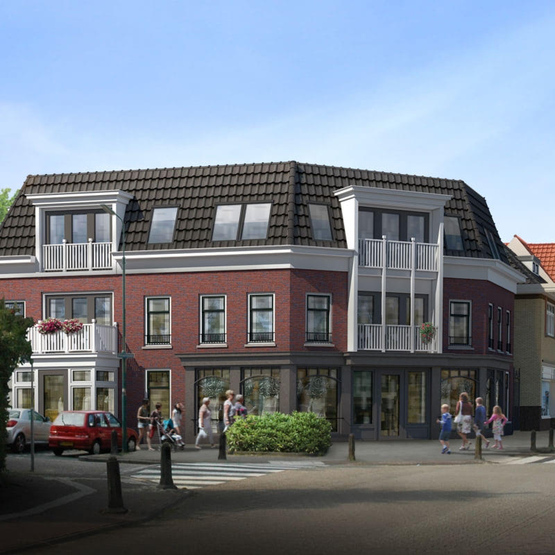 Hoek Amalialaan - Nieuwbaarnstraat