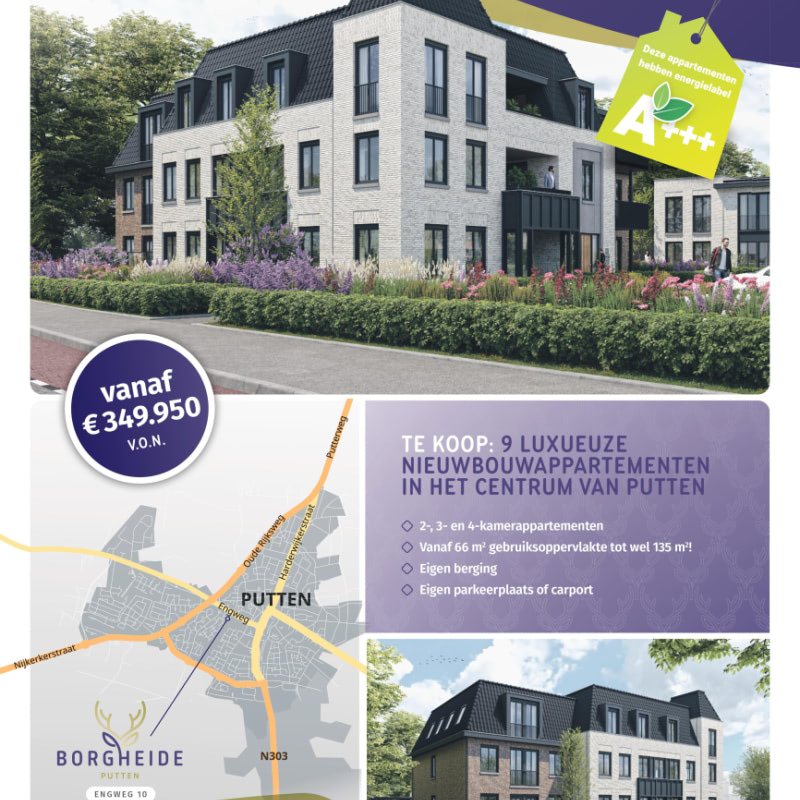 Advertentie start verkoop Borgheide