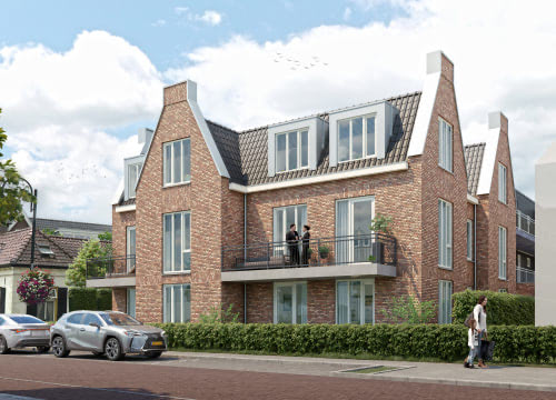 Impressie vanaf Stationsstraat